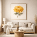 Premium Floral Wall Art – Zeitlose Blumenkunst in eleganten Farben