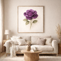 Premium Floral Wall Art – Zeitlose Blumenkunst in eleganten Farben