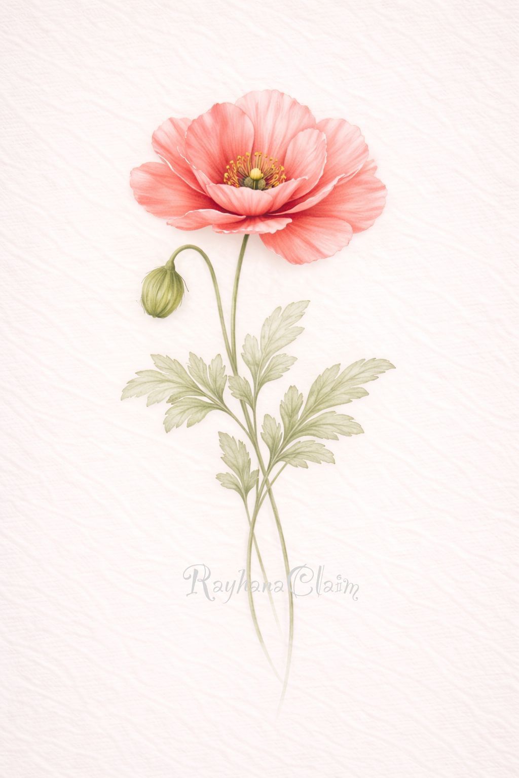 Premium Floral Wall Art – Zeitlose Blumenkunst in eleganten Farben